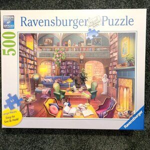 Brand New! Ravensburger 500pc Dream Library jjgsaw puzzle